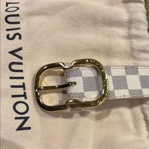 Louis Vuitton | Accessories | Louis Vuitton Gold And Cream  display picture 1